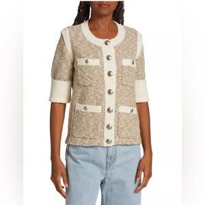 Veronica Beard Kaufman Knit Jacket size M